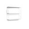 White Tria Pack Wall Shelf by J.M. Massana & J.M. Tremoleda for Mobles 114 1