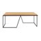 Grão #1 Center Table in Light Cork with Black Legs by Mendes Macedo for Galula 3