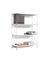 Tria White Shelving Unit by Mobles114 3