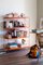 Tria Orange Shelving Unit by Mobles114, Image 4