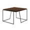 Grão #2 Coffee Table in Dark Cork with Black Legs by Mendes Macedo for Galula 1