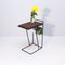 Grão #3 Side Table in Light Cork with Black Legs by Mendes Macedo for Galula 4