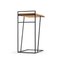 Grão #3 Side Table in Light Cork with Black Legs by Mendes Macedo for Galula 3