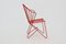 Red Astoria Chair by V. Moedlhammer for Sonett Vienna, 1950s 5