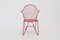 Red Astoria Chair by V. Moedlhammer for Sonett Vienna, 1950s 2