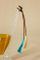 Schnapspfeifen aus mundgeblasenem Glas von Lauscha Glass, 1950er, 6er Set 12