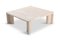 Square Travertine Coffee Table by Gae Aulenti, 1960s 2