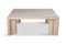 Square Travertine Coffee Table by Gae Aulenti, 1960s 4