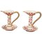 Ceramic Candleholders from Deruta, 1970s, Set of 2 1