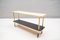 Gold, White & Black Serving Trolley, 1950s 1