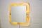 Backlit Acrylic & Brass Mirror, 1960s 2