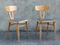 Mid-Century Beech Side Chairs, 1950s, Set of 2 5