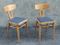 Mid-Century Beech Side Chairs, 1950s, Set of 2 4