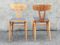 Mid-Century Beech Side Chairs, 1950s, Set of 2, Image 2