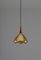 Swedish Rosewood & Perforated Brass Pendant from Falkenberg, 1960s, Image 3