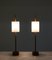 Acrylic & Oak Table Lamps by Uno & Östen Kristiansson for Luxus, 1960s, Set of 2 3