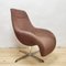 Mid-Century Nordic Swivel Lounge Chair, 1960s, Image 1