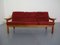 Pair of Danish Sofas & Lounge Chair Set by Poul Jeppesen, 1960s, Image 17