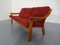 Pair of Danish Sofas & Lounge Chair Set by Poul Jeppesen, 1960s 8