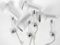 Lampade a morsetto in metallo bianco di Swiss Lamps International, anni '60, set di 4, Immagine 5