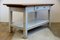 Solid Workbench with Double-Sided Drawer, 1930s 7