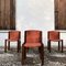 Mid-Century 300 Dining Chairs by Joe Colombo for Pozzi, 1966, Set of 4, Image 3