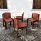 Mid-Century 300 Dining Chairs by Joe Colombo for Pozzi, 1966, Set of 4 5