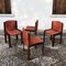 Mid-Century 300 Dining Chairs by Joe Colombo for Pozzi, 1966, Set of 4, Image 5