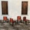 Mid-Century 300 Dining Chairs by Joe Colombo for Pozzi, 1966, Set of 4 6