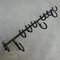 Vintage Horseshoes Wall Coat Rack, 1960s, Image 6