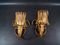 Mid-Century French Rattan Wall Lights, 1950s, Set of 2 10