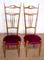 Italian Chiavari Chairs with High Backs, 1950s, Set of 2 1