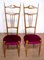 Italian Chiavari Chairs with High Backs, 1950s, Set of 2, Image 1