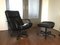 Vintage F141 Lounge Chair & Ottoman by Geoffrey Harcourt for Artifort 4