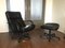 Vintage F141 Lounge Chair & Ottoman by Geoffrey Harcourt for Artifort, Image 4