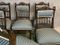 Antique Mahogany Chairs, Set of 6 6