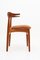 Mid-Century Danish Cowhorn Chairs by Knud Faerch for Slagelse, Set of 8 8