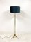 French Faux Bamboo & Brass Floor Lamp, 1970s, Image 7