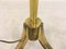 French Faux Bamboo & Brass Floor Lamp, 1970s 2