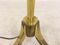 French Faux Bamboo & Brass Floor Lamp, 1970s, Image 2