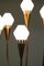 Swedish Floor Lamp in Brass and Opaline Glass from Böhlmarks, 1950s 12