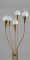 Swedish Floor Lamp in Brass and Opaline Glass from Böhlmarks, 1950s 3