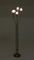 Swedish Floor Lamp in Brass and Opaline Glass from Böhlmarks, 1950s, Image 13