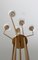 Swedish Floor Lamp in Brass and Opaline Glass from Böhlmarks, 1950s, Image 4