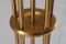 Swedish Floor Lamp in Brass and Opaline Glass from Böhlmarks, 1950s, Image 9