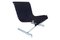 Fauteuil Mid-Century Scandinave en Chrome et Tressage 1