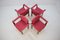 Armchairs by Rud Thygesen & Johnny Sørensen for Magnus Olesen, 1970s, Set of 4, Image 4