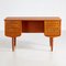 Vintage Danish Six-Drawer Teak Desk, 1960s, Image 1