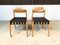 German SE 119 Chair by Egon Eiermann for Wilde+Spieth, 1950s, Set of 2 1