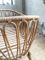 Vintage French Rattan Crib 10